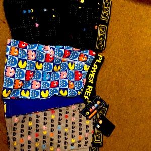 PacMan Boxer Brief  Shorts - 3 Pairs Size Large